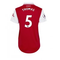 Arsenal Thomas Partey #5 Fotballklær Hjemmedrakt Dame 2022-23 Kortermet